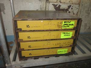 lot 58 image: (BR1) Kar Products Metal 4-Drawer O...