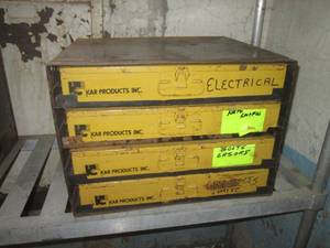 lot 59 image: (BR1) Kar Products Metal 4-Drawer O...