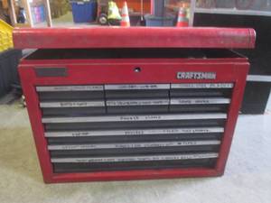 (EW4) Craftsman 10-Drawer Tool Box ...