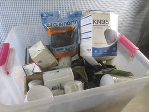 lot 65 image: (F-2) Tote Full of New Automotive O...