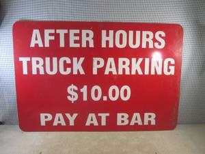 lot 77 image: (FDS) Metal After Hours Truck Parki...