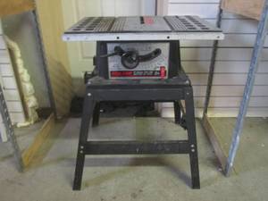 lot 79 image: (EW3) Skilsaw 10 Table Saw with St...