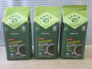 lot 181 image: (B-2) 3 Bags of Organic Morning Ble...