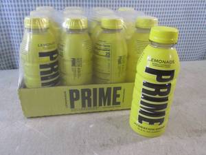 lot 187 image: (EW7) 12 Bottles of Prime Lemonade ...