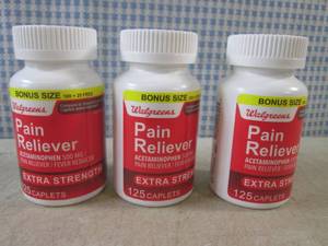 lot 205 image: (EC1) 3 Bottles of Extra Strength P...