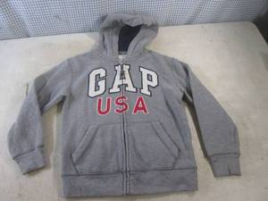 lot 238 image: (CSB) Gap Kids Zip Front Hoodie Siz...