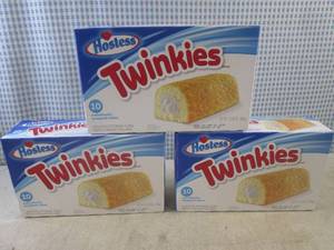 lot 278 image: (B-3) 3 Boxes of Hostess Twinkies P...