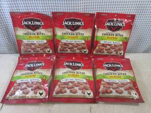 lot 295 image: (B-1) 6 Bags of Jack Links Jalapeno...