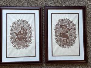 Framed Dietrich Varez Print - Dancer and Chanter