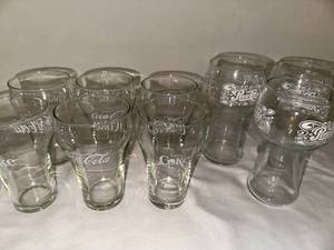 Coca-Cola & Pepsi Glass Set