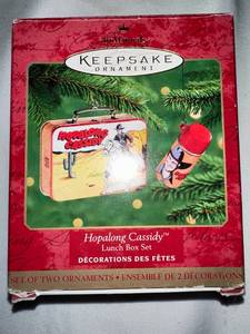 Hallmark Hopalong Cassidy Ornament Set