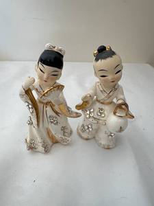 Vintage Ceramic Figurine Set