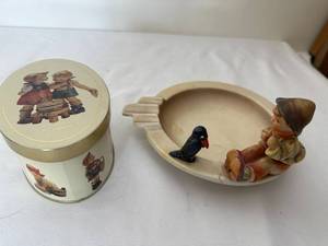 M.I. Hummel Ashtray with Tin
