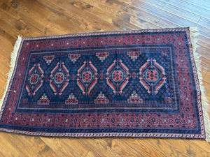 Vintage Persian Belouchi Rug