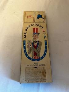 Vintage Mr. President Card Game