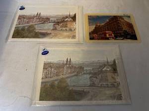 Vintage Art Prints & Harrods Postcard