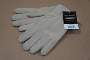 lot 32 image: Hand Armor Deer Skin Leather Heatlok Gloves -XL