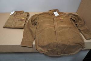 lot 38 image: 2 Boundary Waters Long Sleeve Button Up Shirts -Large