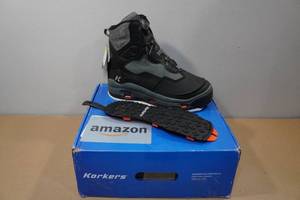 lot 90 image: Korkers Darkhorse Mens Wading Boots -Size 12