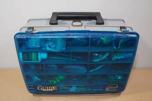 lot 106 image: Plano Guide Series Tackle Box with Assorted Tackle