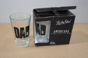 lot 113 image: Lucky Shot 2-Pack 16oz Pint Glasses