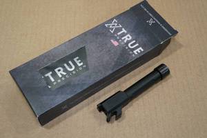 lot 1X image: True Precision Stainless Threaded Barrel for Springfield Hellcat Pistol