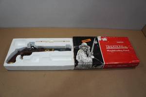 lot 1W image: Traditions Trapper .50 Cal Muzzleloading Black Powder Percussion Cap Pistol