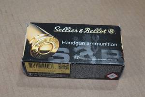 lot 122 image: 50 Sellier & Bellot 9mm Luger 115 Gr FMJ Ammo