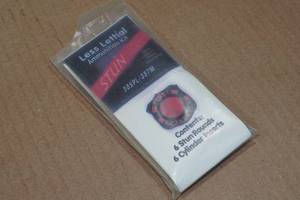 lot 128 image: Less Lethal Ammunition Kit 6 .38 Spl.357 Mag Stun Rounds