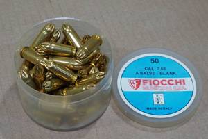 lot 129 image: 50 Fiocchi 7.65 Cal (.32 ACP) Blanks