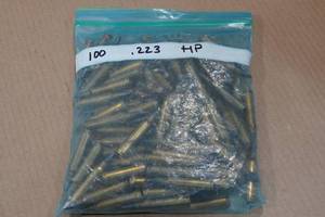 lot 175 image: 100 .223 Rem HP Ammo