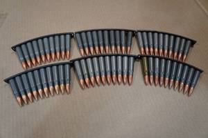 lot 181 image: 60 Rounds 7.62 x 39mm FMJ Ammo on Stripper Clips