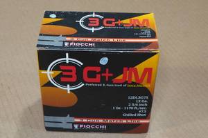 lot 219 image: 25 Fiocchi 3 Gun 12 Gauge 2-34 7-12 Chilled Shot Shotshells