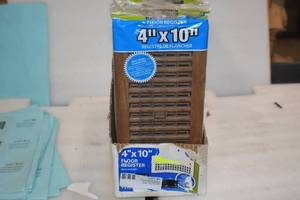 lot 7 image: 4x10 Floor Register x10