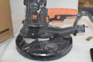 lot 43 image: WEN DW1085 10-Amp Variable Speed Handheld Drywall Sander with Dust Hose and Collection Bag