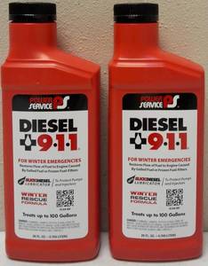 lot 16 image: (2) Power Service Diesel 911 For Winter Emergencies - Treats Up To 100 Gallons