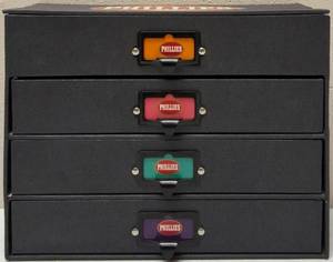 lot 26 image: PHILLIES - 4 Compartment Box (View Photos)