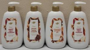 lot 27 image: Dove  (4) 12 FL OZ Bottles  Limited Edition Hand Wash - Fall Scents
