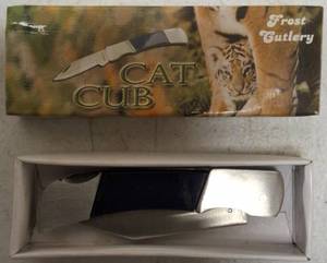 lot 39 image: Frost Cutlery - Cat Cub Pocket Knife (View Photos)