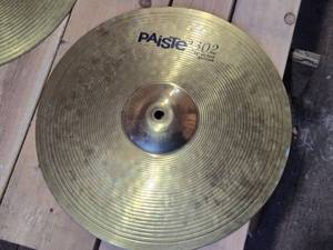lot 11 image: Paiste 302 14 Hi-Hat Bottom Cymbal