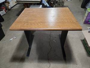 lot 57 image: Wooden Office Desk