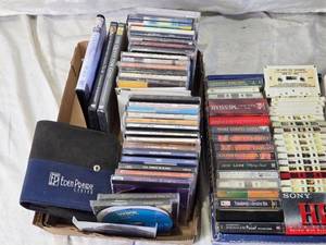lot 154 image: Collection of Christian Music CDs, Cassette Tapes and Media