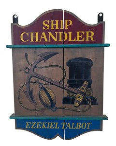 lot 60 image: Ship Chandler Ezekiel Talbot Nautical Decor