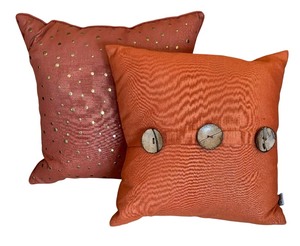 lot 95 image: Two Accent Pillows by Madlo Lorenz