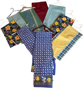 lot 89A image: Variety of Vibrant Tablecloths