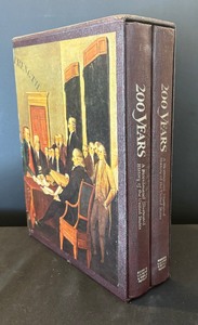 lot 141 image: 200 Years A Bicentennial Illustrated History of the United States Two Book Boxed Set by U.S. News and World Report