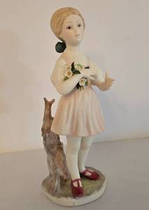 lot 43 image: Graceful Cybis Bisque Porcelain Heidi Figure
