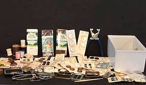 lot 82 image: Large Button & Sewing Notions Collection