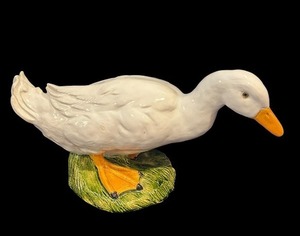 lot 79 image: Bavent FAIENCE Goose France Late 20th Century