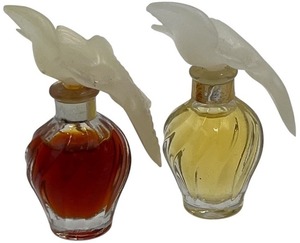 lot 58 image: VINTAGE NINA RICCI MINI FRANGRANCES, LOT OF 2